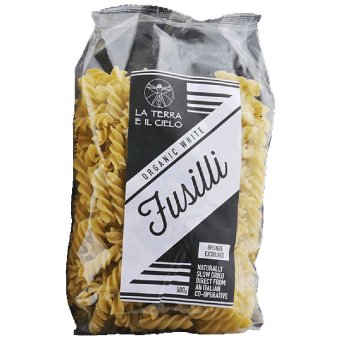Organic White Fusilli La Terra e il Cielo 500g