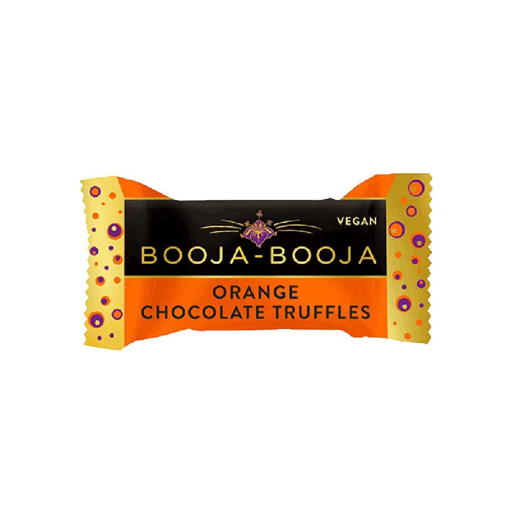 Organic Orange Chocolate Two Truffle Pack Booja Booja 2pack
