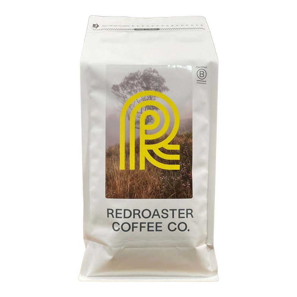 Organic Glasshouse - bag wholebean Red Roaster 1kg Organic Glasshouse - bag wholebean Red Roaster 1kg