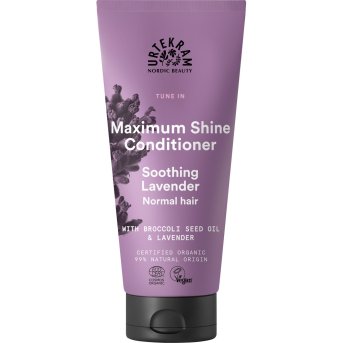 Organic Maximum Shine Conditioner - Soothing Lavender Urtekram 6x180ml