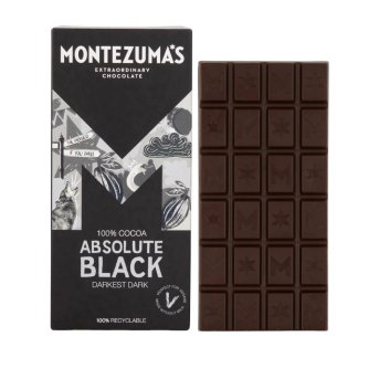 Absolute Black - 100% Cocoa Montezuma 12x90g Absolute Black - 100% Cocoa Montezuma 12x90g