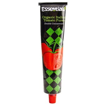 Organic Tom Purée Tube Double Conc. - tube Essential 12x130g