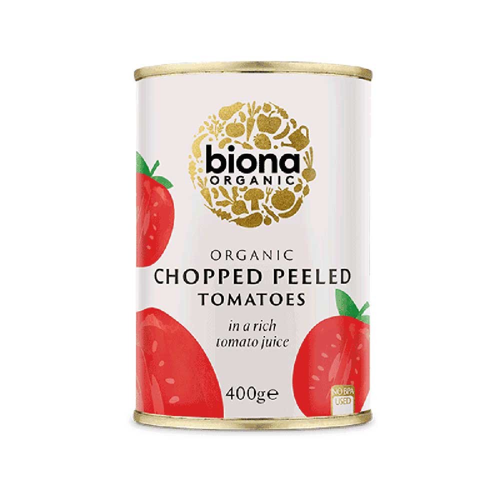 Organic Tomatoes Chopped Biona 400g Organic Tomatoes Chopped Biona 400g
