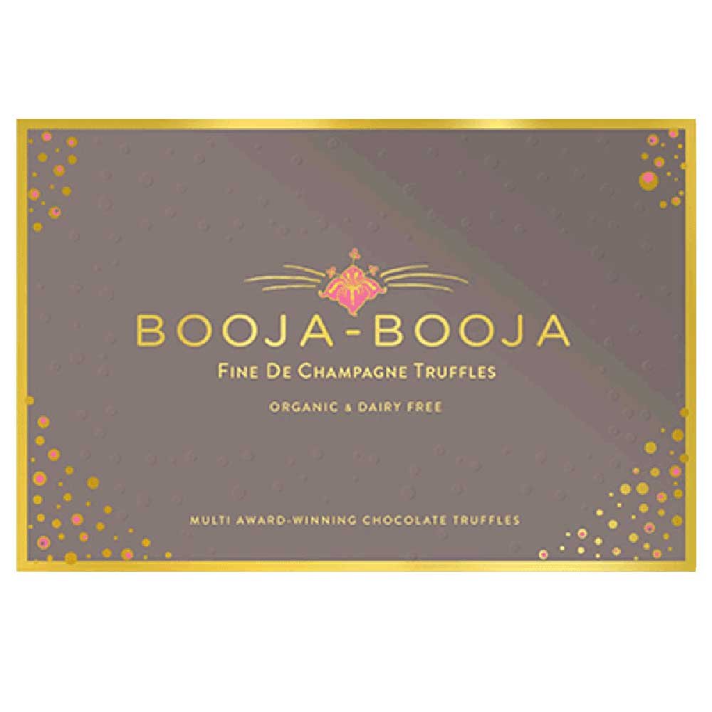 Organic Fine De Champagne - 16 Truffles Booja Booja 184g Organic Fine De Champagne - 16 Truffles Booja Booja 184g