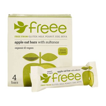 Organic Apple Oat Bar with Sultanas Freee from Doves Farm 35 Organic Apple Oat Bar with Sultanas Freee from Doves Farm 35
