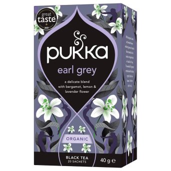 Organic Gorgeous Earl Grey Pukka 4x20bags