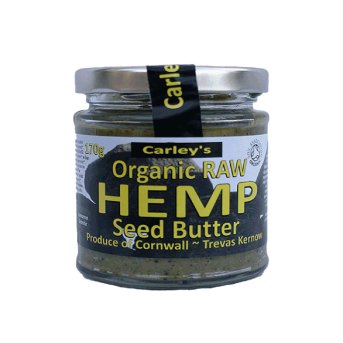 Organic Raw Hempseed Butter Carley's 6x170g Organic Raw Hempseed Butter Carley's 6x170g