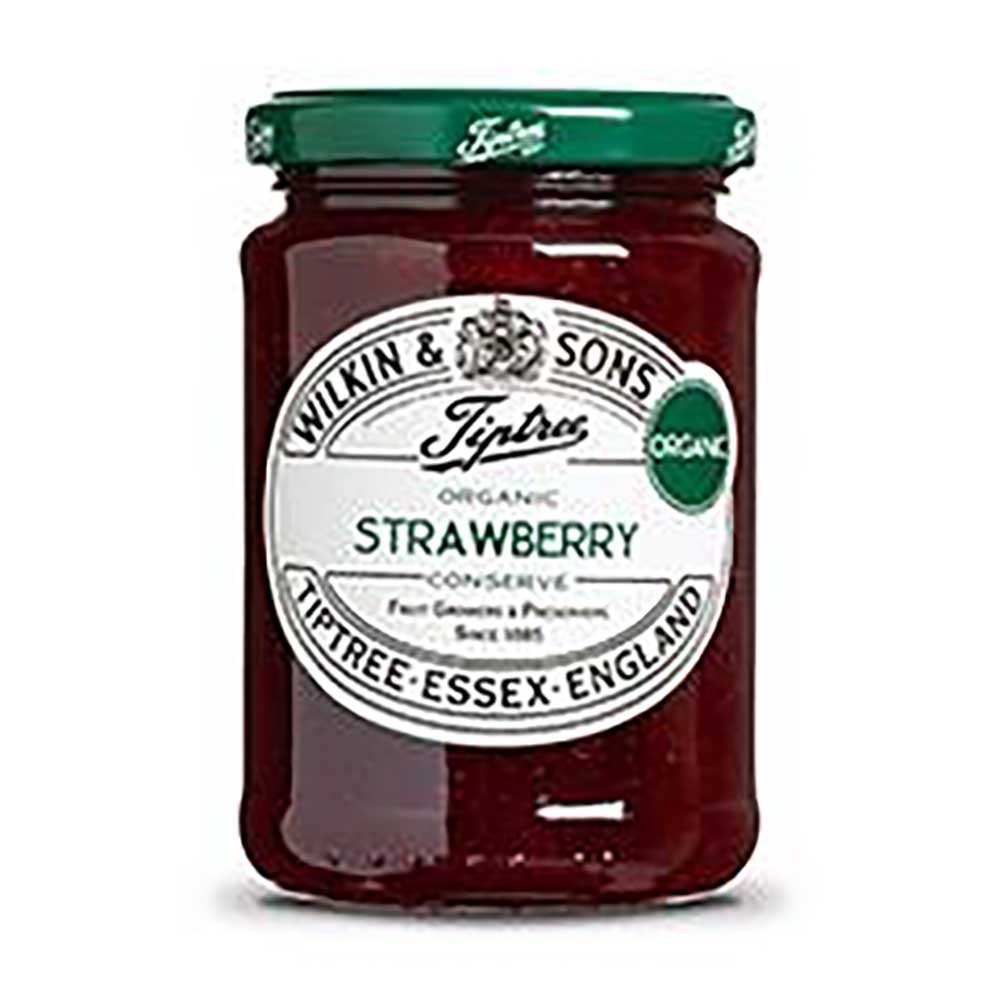 Organic Strawberry Conserve Wilkin & Sons 340g Organic Strawberry Conserve Wilkin & Sons 340g