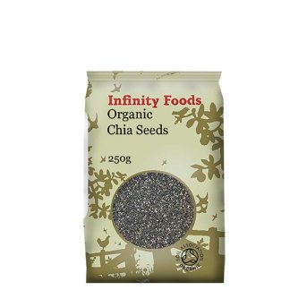 Organic Chia Seeds Infinity Foods 250g