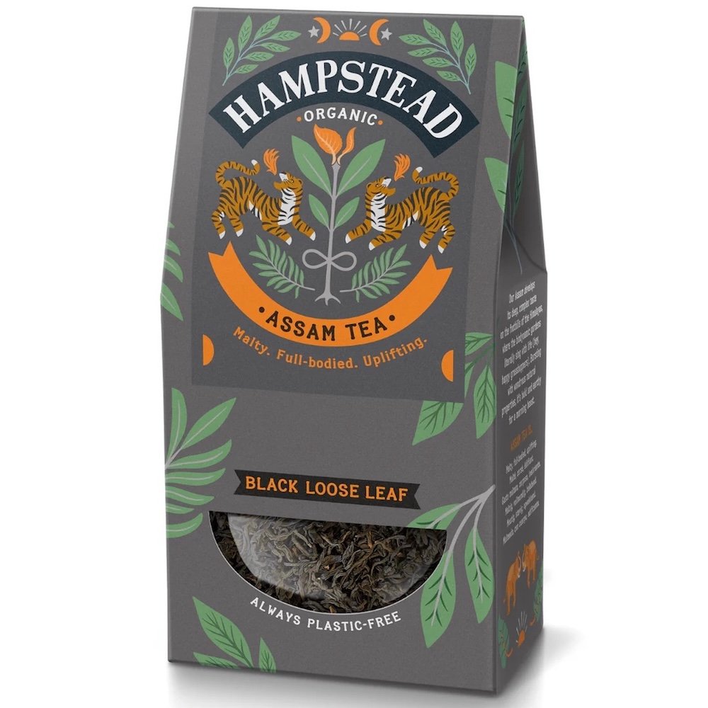 Organic Assam Loose Hampstead 6x100g