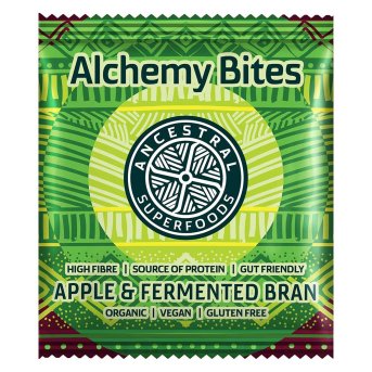 Organic Alchemy Bites Apple & Fermented Rice Bran