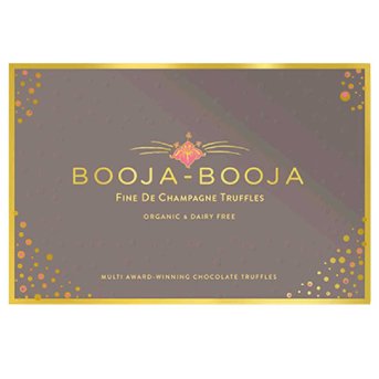 Organic Fine de Champagne - 16 truffles Booja Booja 5x184g Organic Fine de Champagne - 16 truffles Booja Booja 5x184g