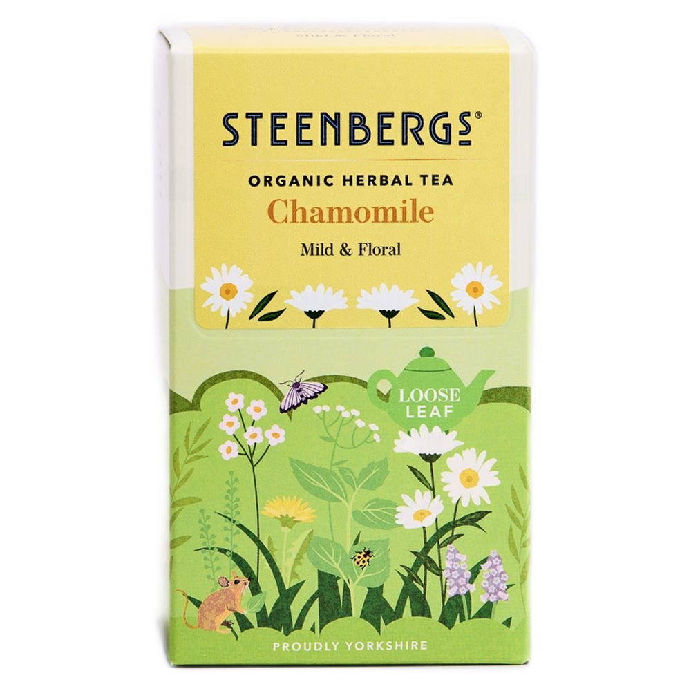 Organic Chamomile Steenbergs 4x40g