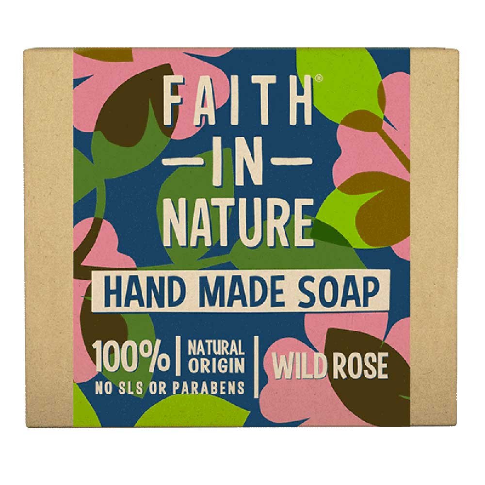 Wild Rose Soap Faith in Nature 100g