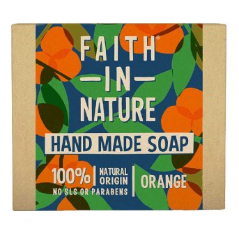 Orange Soap Faith in Nature 6x100g Orange Soap Faith in Nature 6x100g
