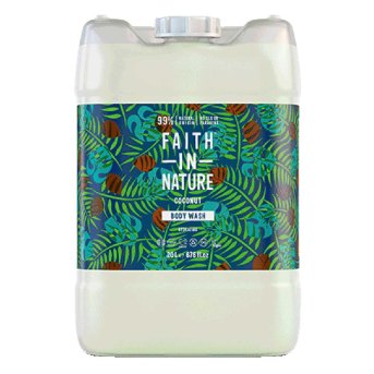 Bulk Coconut Body Wash Faith in Nature 20l