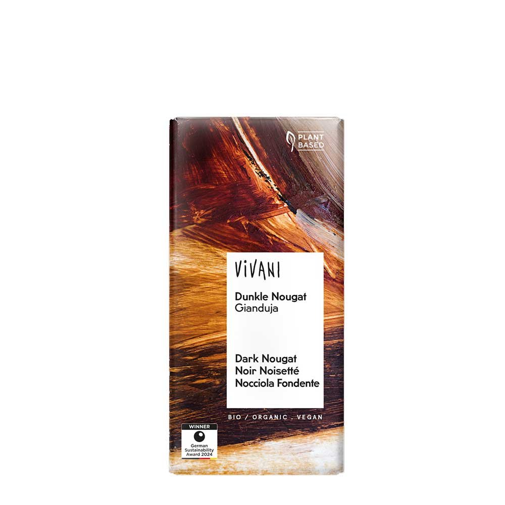 Organic Dark with Nougat Chocolate Organic Dark with Nougat Chocolate