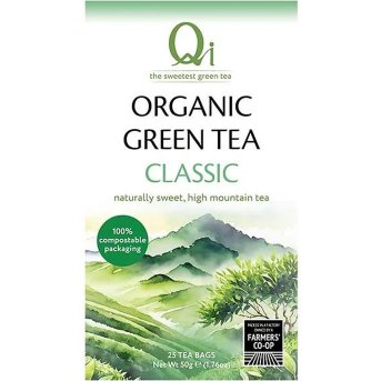 Organic Green Tea Bags Qi 6x25bags Organic Green Tea Bags Qi 6x25bags