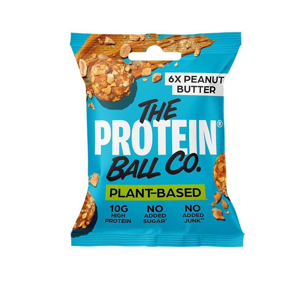 Peanut Butter Protein Balls - Plant Based The Protein Ball Co. 10x45g Peanut Butter Protein Balls - Plant Based The Protein Ball Co. 10x45g