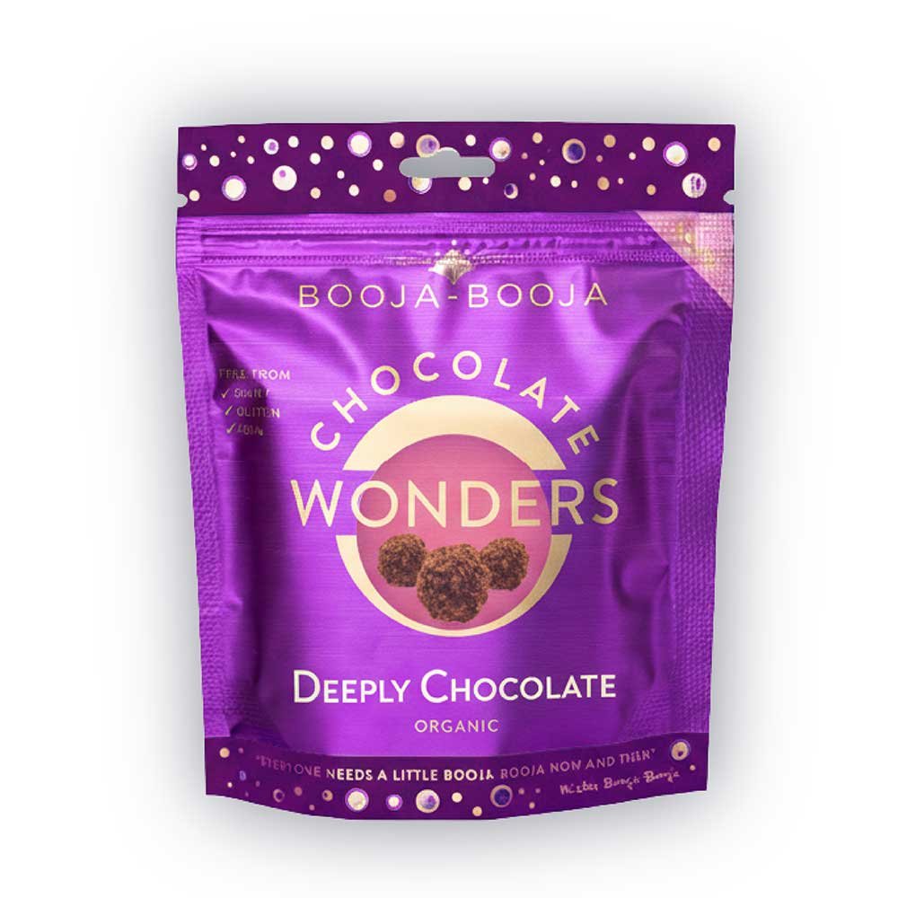 Organic Deeply Chocolate Wonders Booja Booja 8x65g Organic Deeply Chocolate Wonders Booja Booja 8x65g