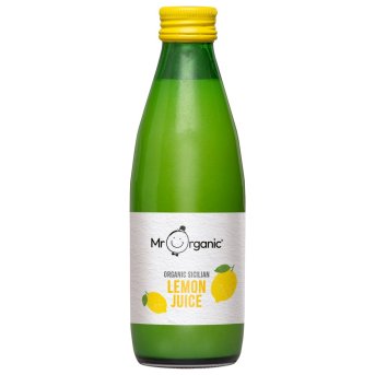 Organic Sicillian Lemon juice Mr Organic 12x250ml