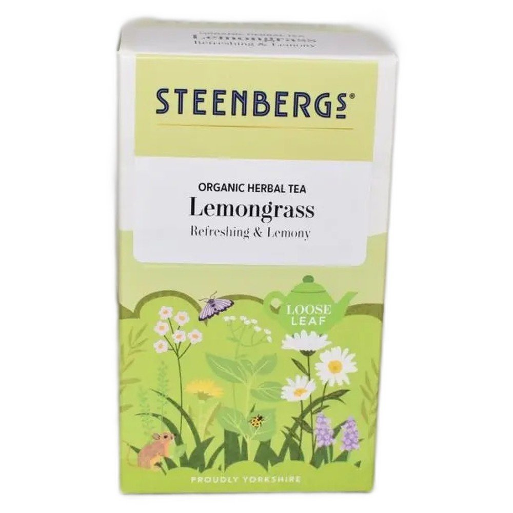 Organic Lemongrass Steenbergs 4x30g Organic Lemongrass Steenbergs 4x30g