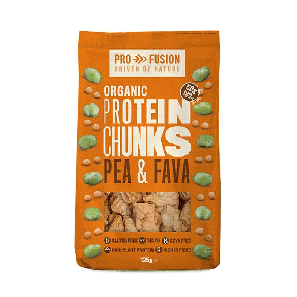 Organic Protein Chunks - Pea & Fava Profusion 125g