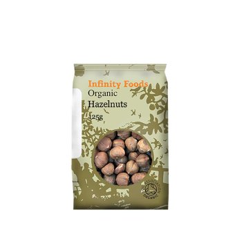 Organic Hazelnuts Infinity Foods 125g