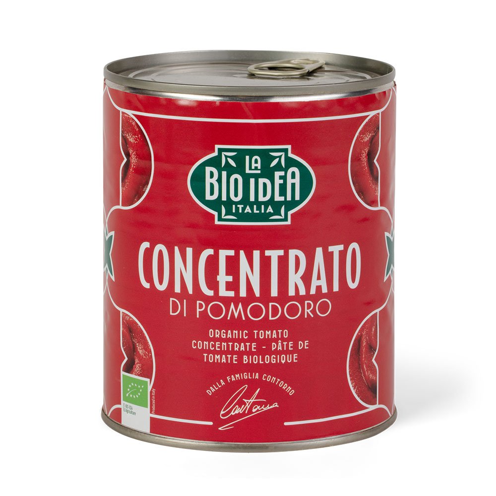 Organic Tomato Purée - cans La Bio-Idea 890g