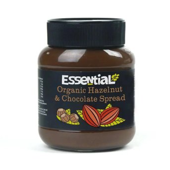 Organic Hazelnut Chocolate Spread - no palm oil - vegan Essential 6x400g