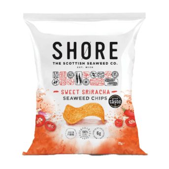 Sweet Sriracha Seaweed Chips