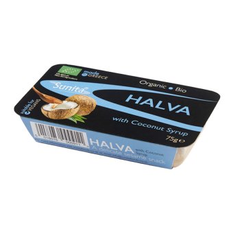 Organic Halva with Coconut Syrup - Vegan Sunita 12x75g