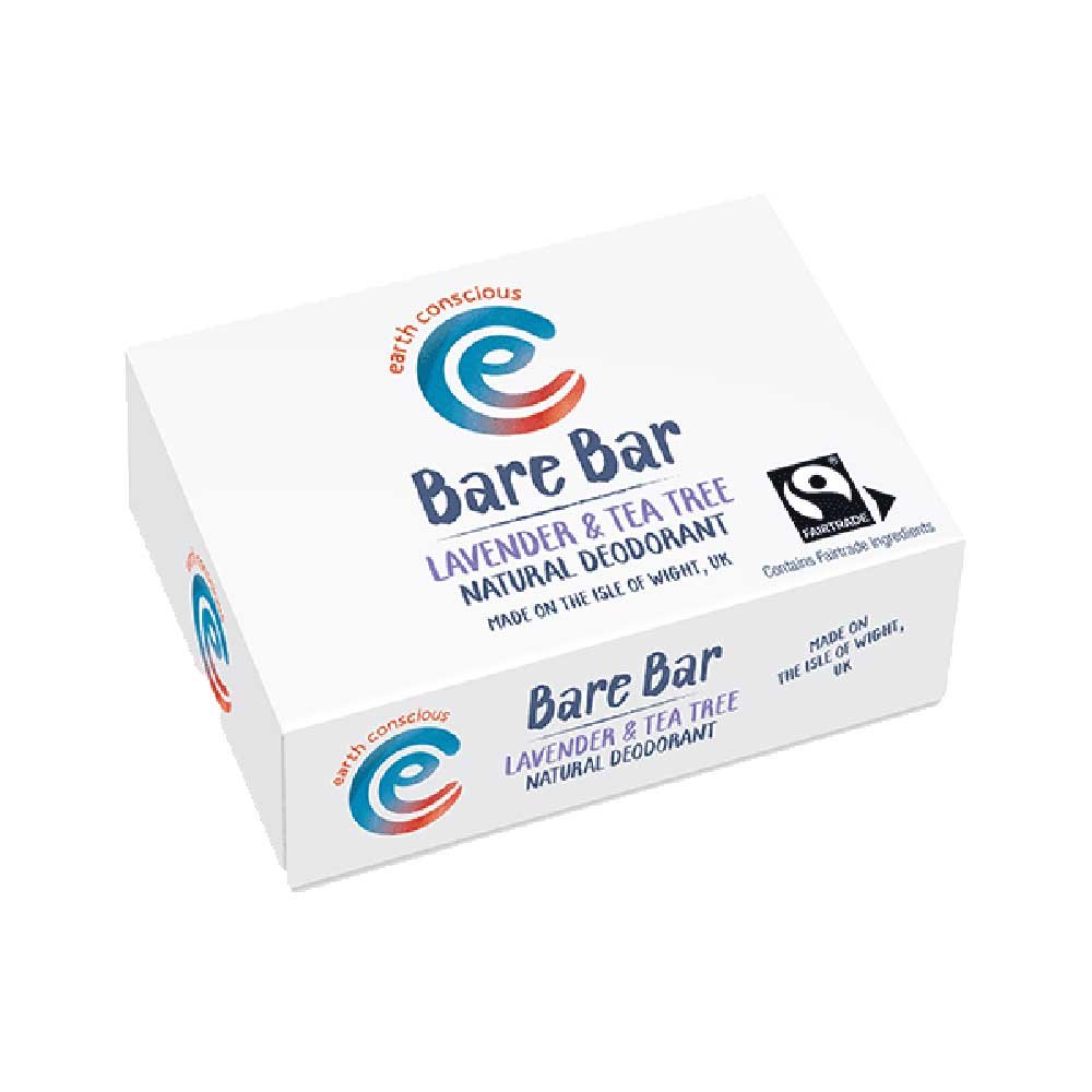 Bare Bar Deodorant - Lavender & Tea Tree - vegan Earth Consc