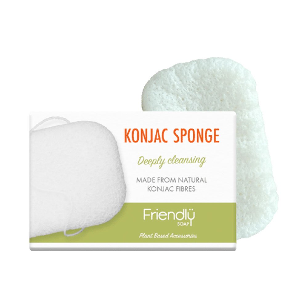 Konjac Sponge - 10.5x6.7x3.7cm Friendly Soap 14g Konjac Sponge - 10.5x6.7x3.7cm Friendly Soap 14g