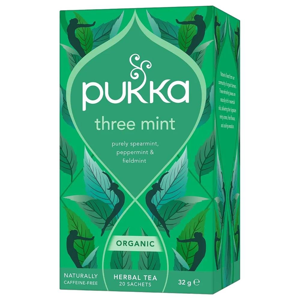 Organic Three Mint Pukka 4x20bags Organic Three Mint Pukka 4x20bags