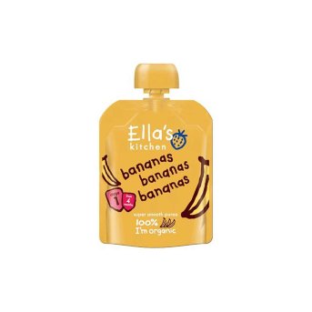 Organic Bananas Bananas Bananas Ella's Kitchen 70g Organic Bananas Bananas Bananas Ella's Kitchen 70g