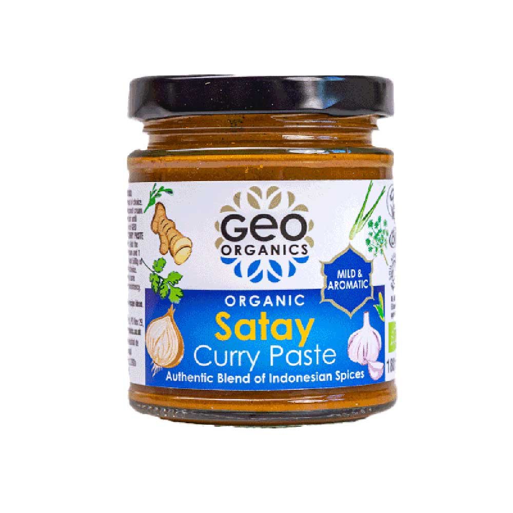 Organic Satay Paste - Indonesian Geo-Organics 180g