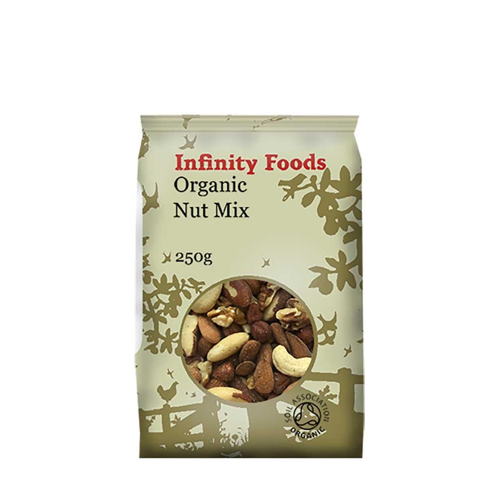 Organic Nut Mix Infinity Foods 250g Organic Nut Mix Infinity Foods 250g