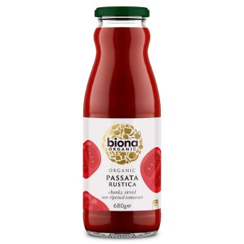 Organic Passata Rustica Biona 12x680g Organic Passata Rustica Biona 12x680g