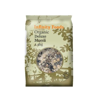 Organic Deluxe Muesli Infinity Foods 1.4kg Organic Deluxe Muesli Infinity Foods 1.4kg