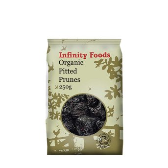 Organic Pitted Prunes Infinity Foods 250g