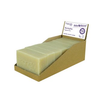 Shaving Bars - Fragrance Free - Naked & Natural Friendly Soap 7x95g Shaving Bars - Fragrance Free - Naked & Natural Friendly Soap 7x95g