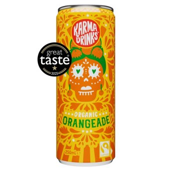 Organic Orangeade - can Karma Drinks 24x250ml
