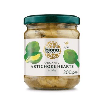 Organic Artichoke Hearts Biona 200g Organic Artichoke Hearts Biona 200g
