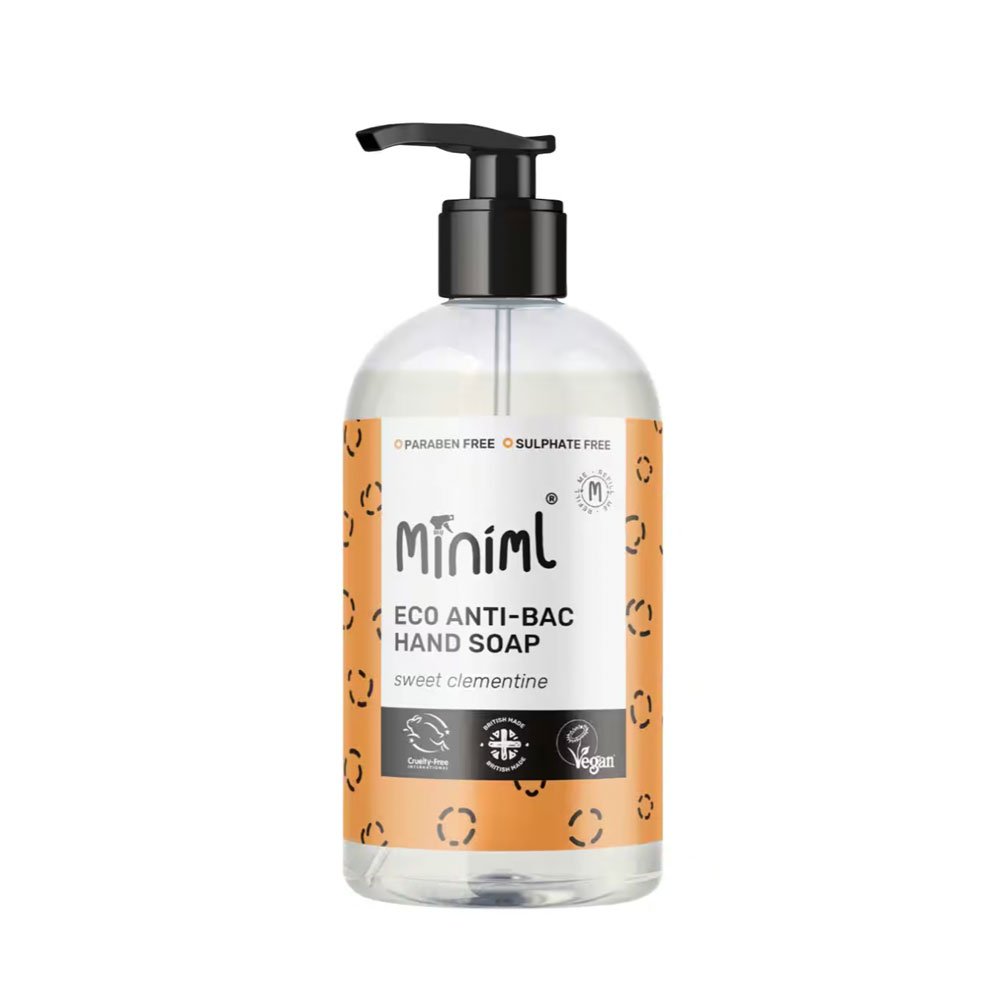 Anti-Bac Hand Soap - Sweet Clementine (still 855622 6x500ml) Miniml 6x400ml
