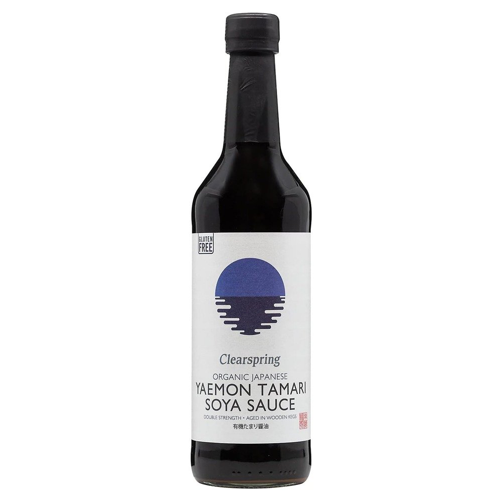 Organic Japanese Yaemon Tamari - double strength Clearspring 6x500ml