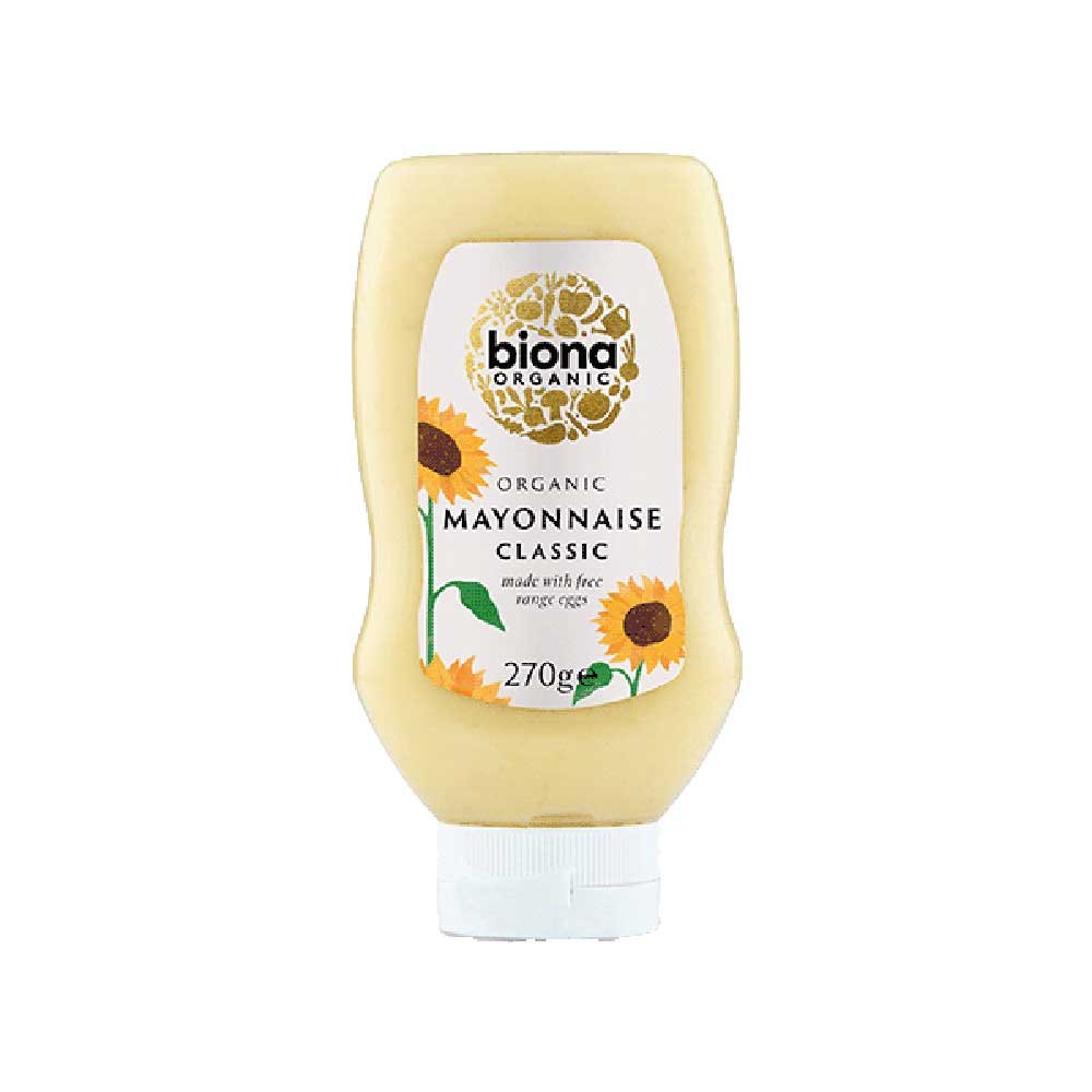 Organic Squeezy Original Mayonnaise Biona 270ml Organic Squeezy Original Mayonnaise Biona 270ml