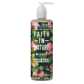 Hand Wash - Wild Rose Faith in Nature 400ml Hand Wash - Wild Rose Faith in Nature 400ml