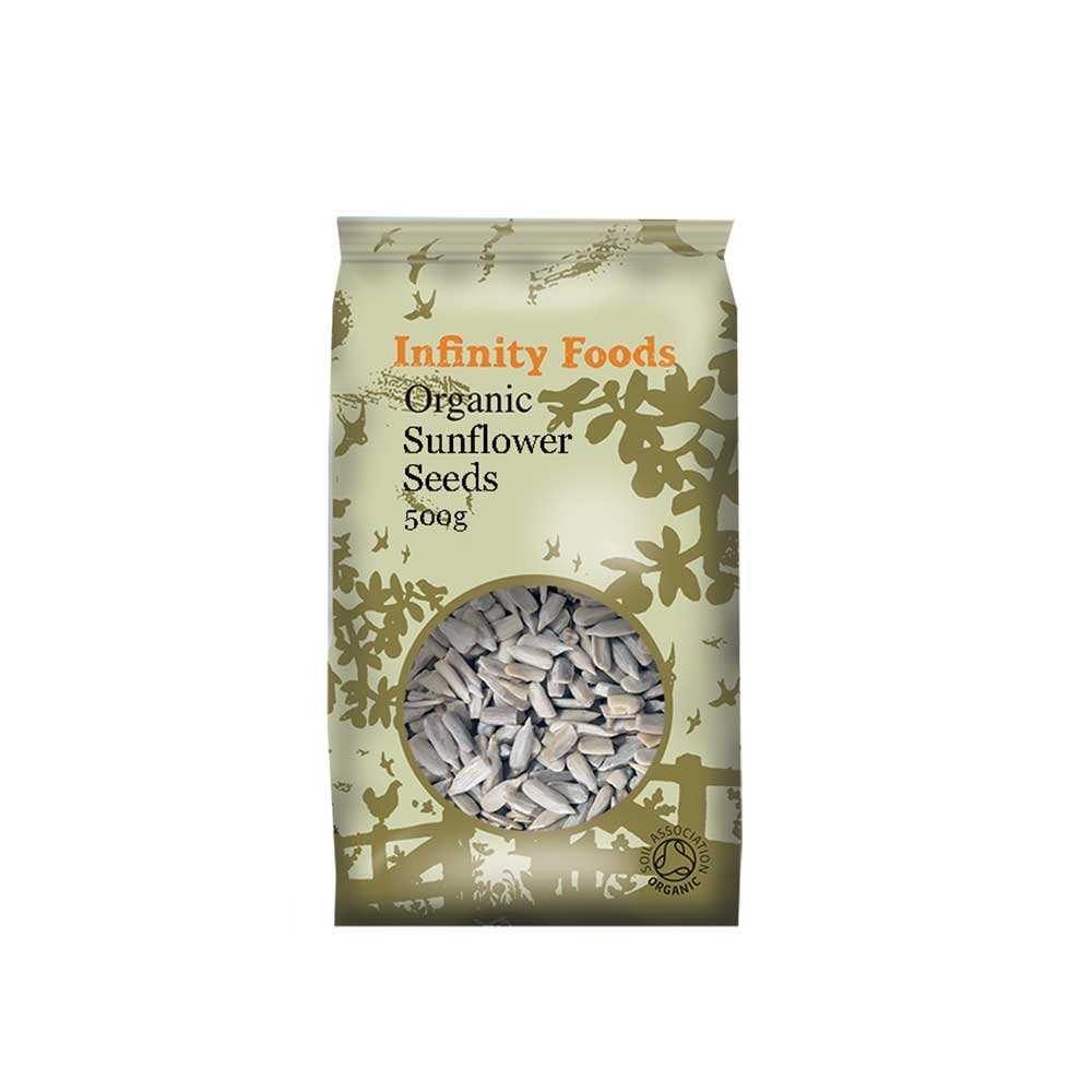 Organic Sunflower Seed - kernels Infinity Foods 500g Organic Sunflower Seed - kernels Infinity Foods 500g