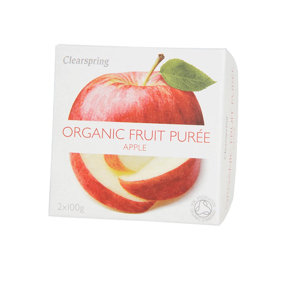 Organic Apple Purée Clearspring 2x100g